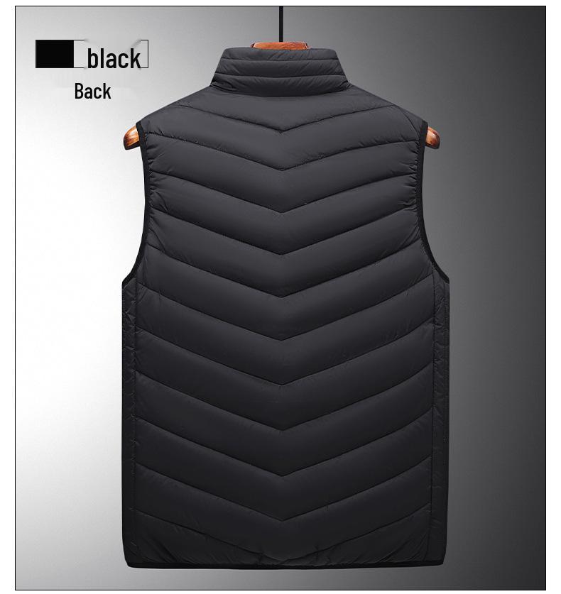 Women's Smart Heated Cotton Vest - Winter Outerwear with Carbon Fiber Electric Heating for Constant Warmth