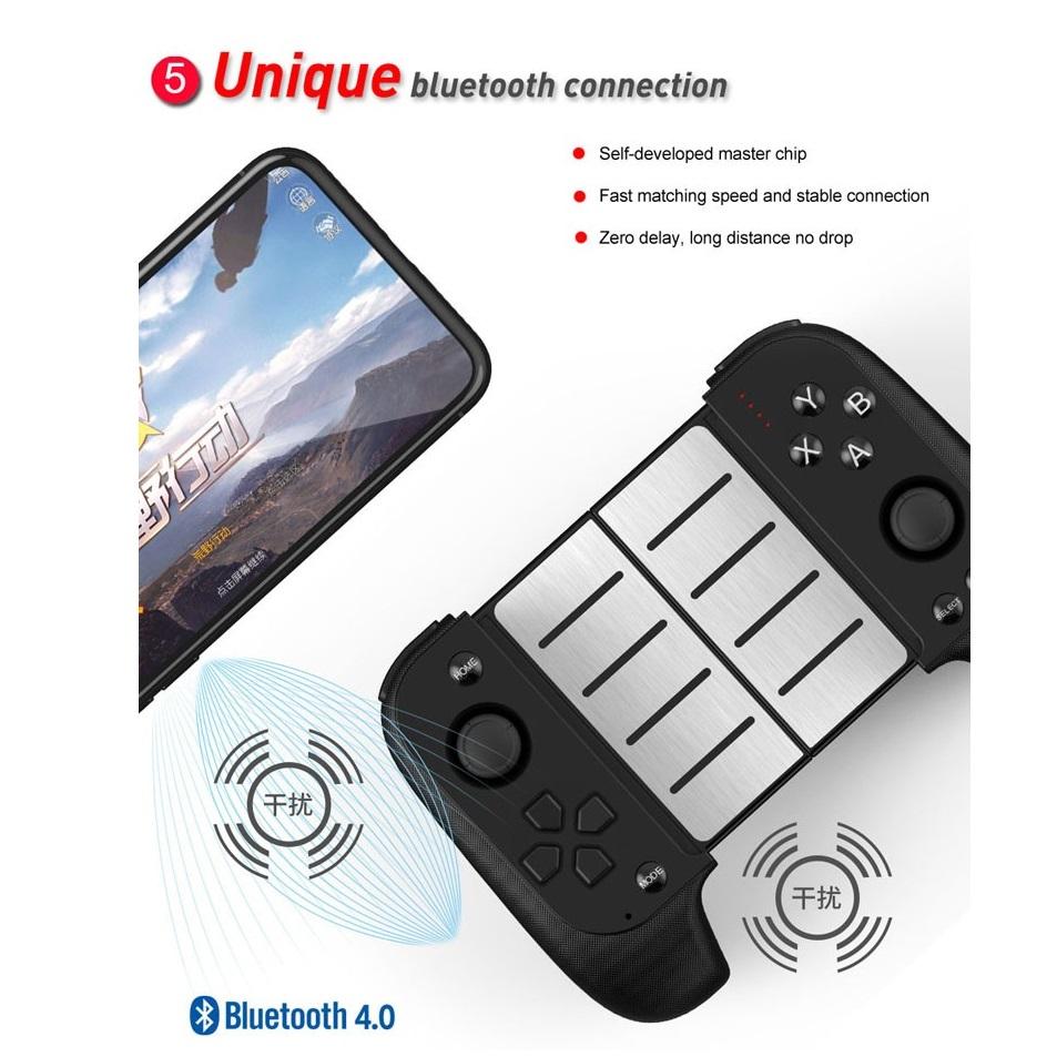 Новый дизайн, портативный игровой контроллер для мобильного телефона, джойстик, беспроводной игровой контроллер Bluetooth 4,0 для смартфонов Android IOS