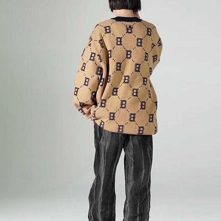 Новые свитеры MLB Boston Red Sox Унисекс Бежевый Желтый 3AKCM0224-43BGS