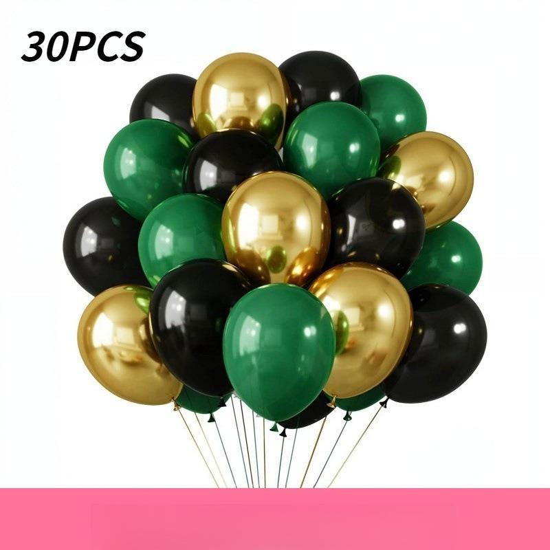 10 inch 30Pcs glitter paper scraps balloon set decoration balloons Christmas Halloween birthday holiday