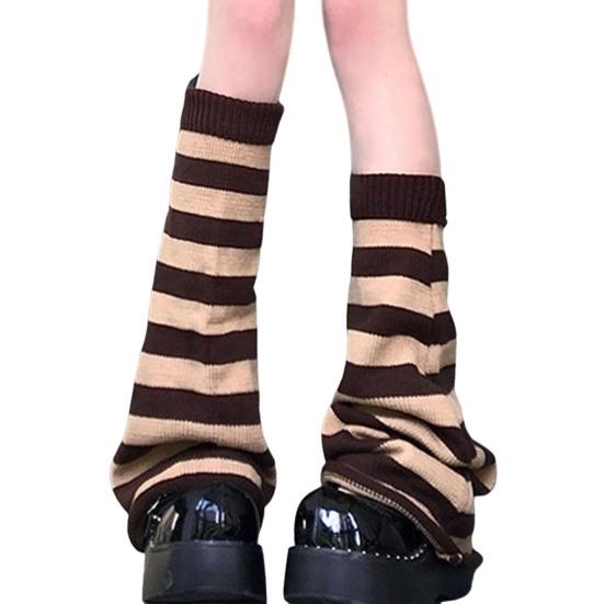 Boot Socks Knitting Decorate Breathable Casual Streetwear Knee High Boot Stockings for Daily Life