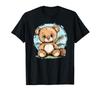 Cute Teddy Bear with Palm Leaves T-Shirt