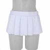 Women's Schoolgirl Sexy Pleated Mini Skirt Cosplay Ruffle Lingerie Dress