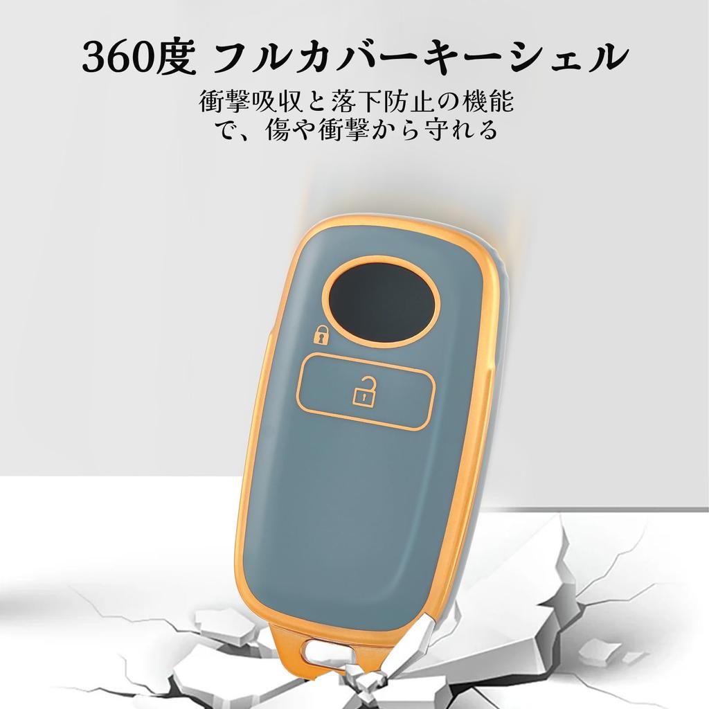 OFF WE GO TANTO LA650S LA660S Новый чехол для смарт-ключа, совместимый с Toyota, 2 кнопки, синий золото