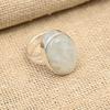 Rainbow Moonstone Gemstone Handmade 925 Sterling Silver Ring Jewelry For Thanksgiving