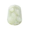 Подвеска Hetian Jade со знаком зодиака - Сертифицированное унисекс украшение