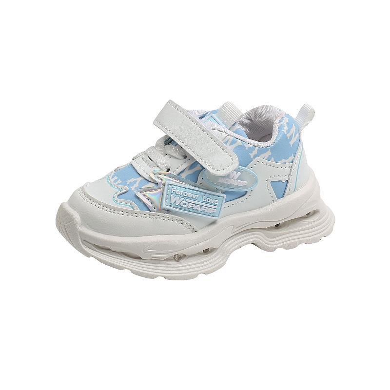 Модная детская обувь на мягкой подошве, повседневная обувь для мальчиков, нескользящая детская обувь, простая спортивная обувь для девочек, удобная для ребенка, светящаяся обувь