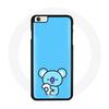Case for Iphone 6 Bangtan BTS BT21 Koya RM Blue Background