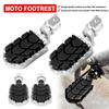 Motorcycle Scaffolding Footrest Footpeg Foot Pegs For Honda NC700 NC700X DCT 2012-2017 NC 700 750 NC750 NC750X NC750XD 2018-2019