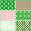 12-Sheet Christmas Journaling Paper Pack for DIY Photo Albums, Scrapbooks, and Crafts