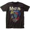Футболка Misfits с подсвечником, Ретро-футболка Misfits Rock N Roll Music