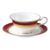 Noritake Cup Saucer 220cc Hemingway Marron Bone China & (Coffee Tea) Y59587/4733