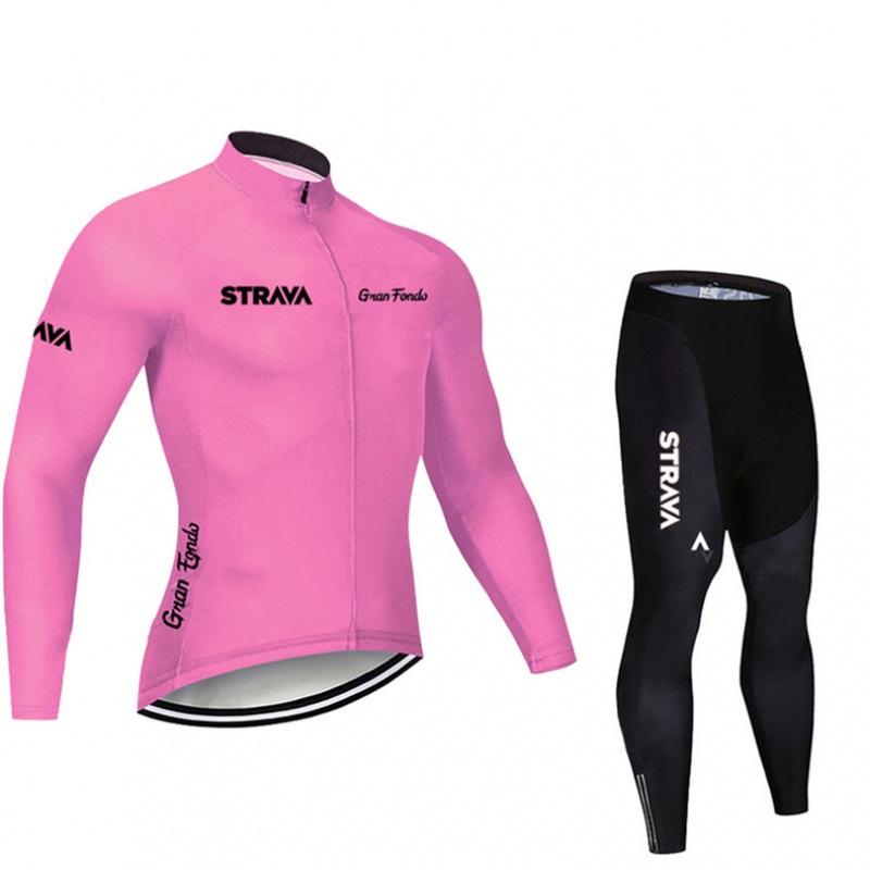 Spring and Autumn Cycling Overalls, Trousers, Long Sleeves, Team Version, Team Cycling Suit, Quick-drying Road Bike