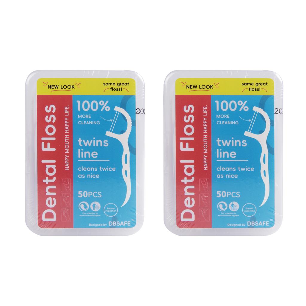 1/5/10 Box Portable Disposable Dental Floss Plastic Toothpick High-tension Dental Floss Stick Dental Floss Box Oral Care DBsafe