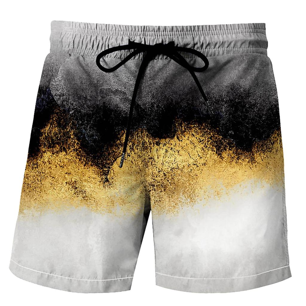 Мужские повседневные пляжные шорты Пляжные шорты с принтом флага