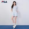 Fila Женские летние клетчатые вязаные шорты
