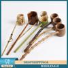 Ложки для сауны, ретро, с длинной ручкой, бамбуковый корень, чайная утварь для чайной комнаты, бытовая кухонная утварь, ложка для питья с длинной ручкой, ручная работа