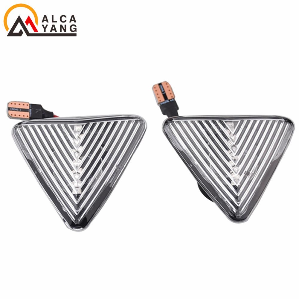 2pieces Led Dynamic Side Marker Turn Signal Light for Mitsubishi Colt CZC CZ3 Z23 Z24 Z25 Z33 Z34 Z3 Sequential Blinker