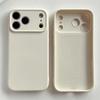 Противоударный Мягкий Простой Однотонный Чехол для Телефона Для iPhone 17 16 15 Pro Max 17 Air 16 PLus Устойчивая Защита Объектива TPU Чехол
