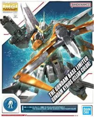 BANDAI MG Gundam Base Limited Gundam Curios Mobile Suit Gundam 00 1/100 [Прозрачный цвет] (Двойной О)