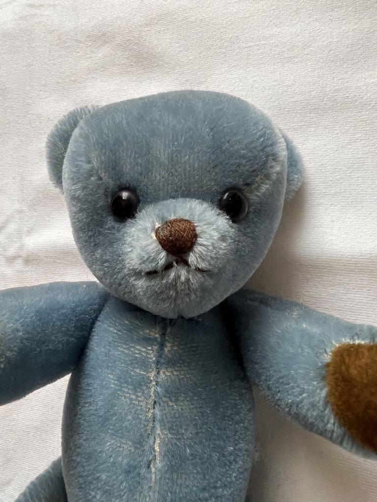 [USED] Handmade blue teddy bear