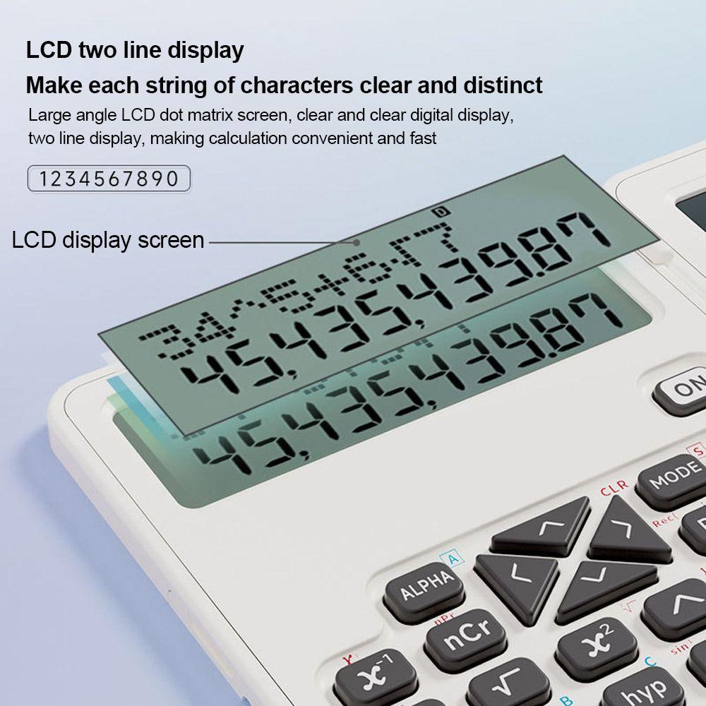 LCD Notepad Math Calculator With Stylus Accounting Calculator Durable Scientific Calculators