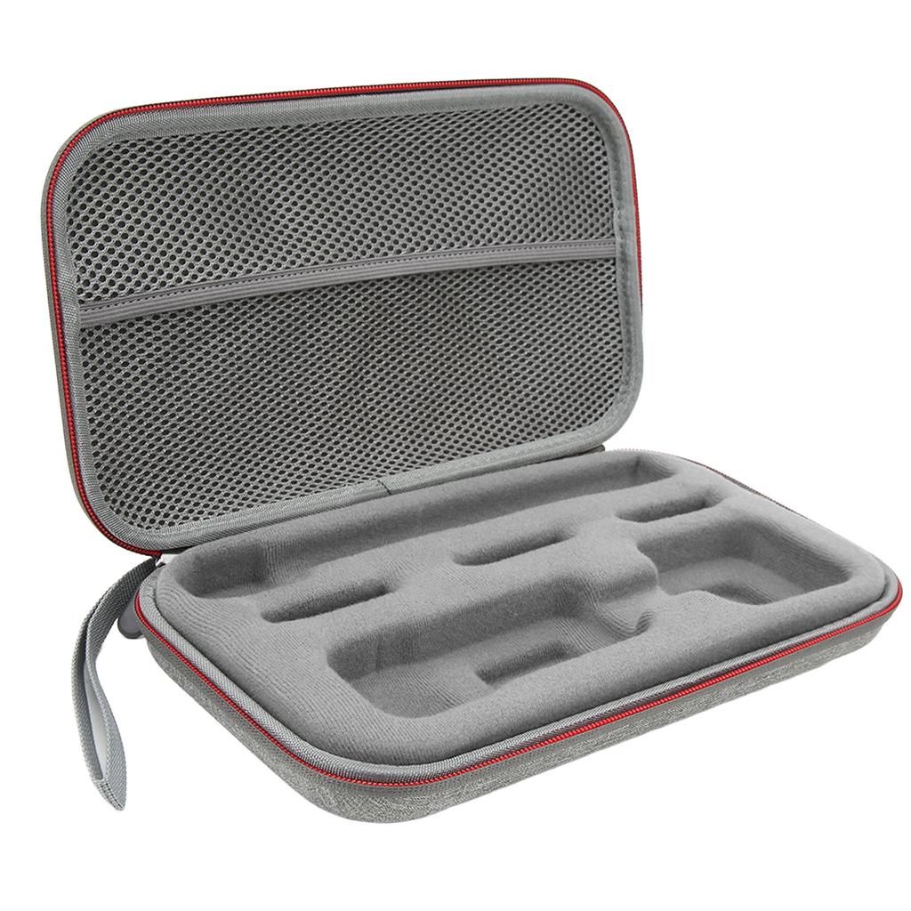 Action Camera Carrying Hard Case EVA Protective Storage Bag with Double Zipper for Travel Outdoor Shooting