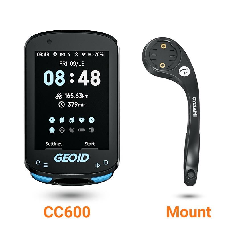 GEOID CC600 Цветной Экран Велокомпьютер Умная Навигация GPS Беспроводной Велосипедный Спидометр WIFI ANT+ 11 Языков Велосипедный Одометр
