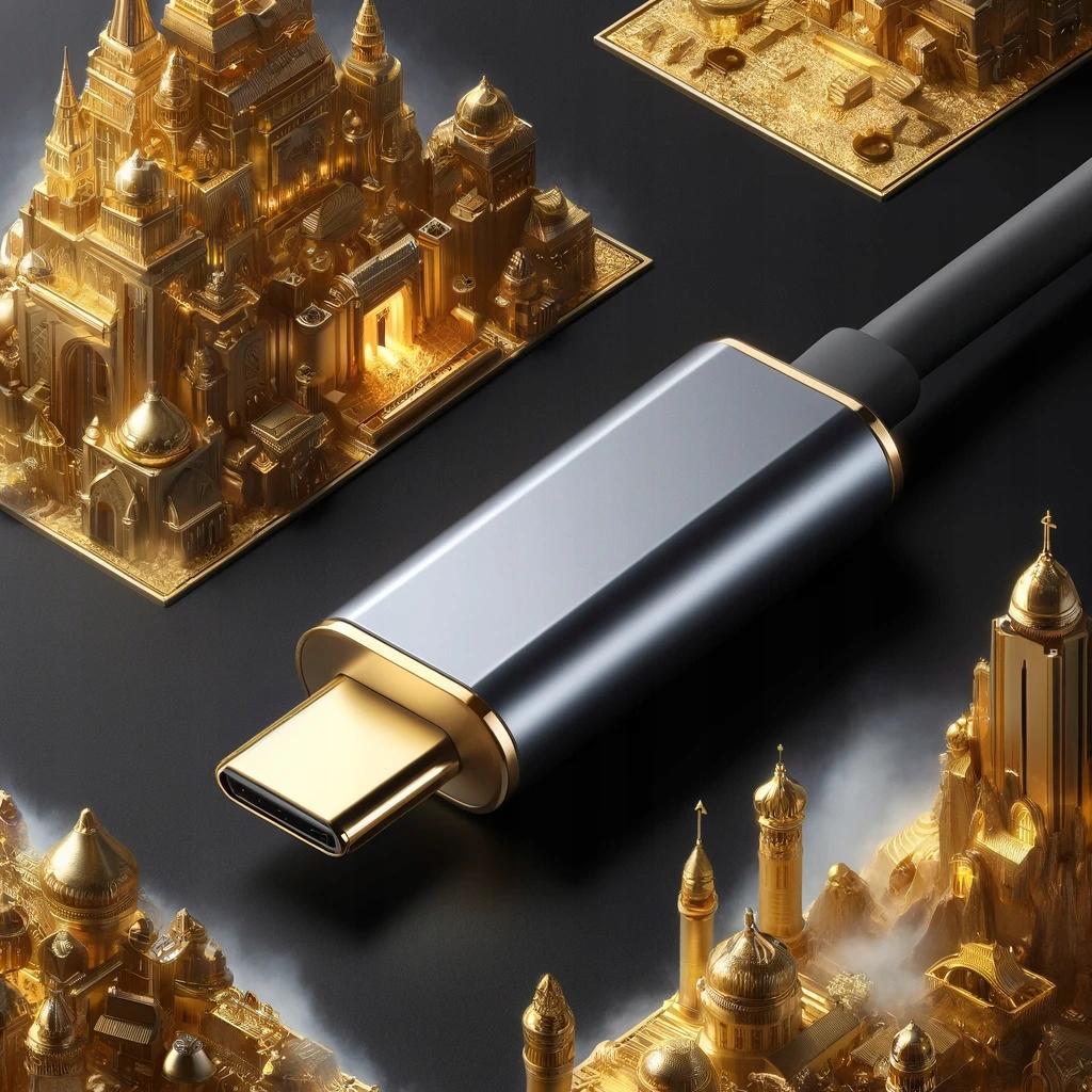 co2 Extension Cable Usb-C Fast Charging Usb Type C 4K 20Gbps 100W 1M