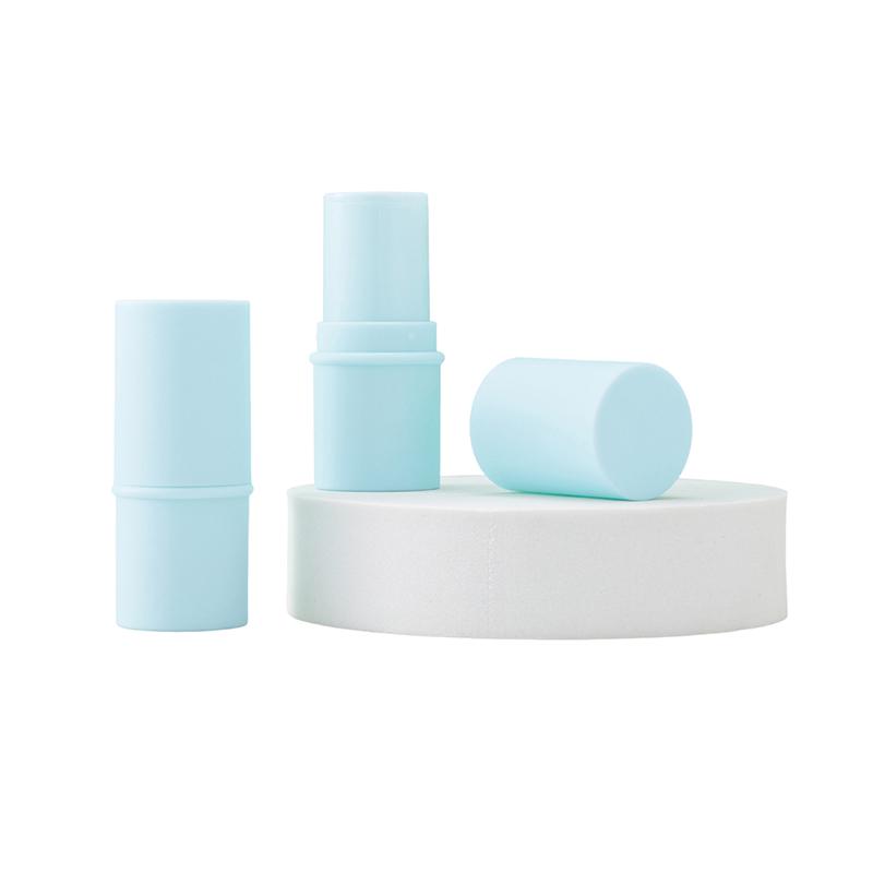 6г Многоцветные цилиндрические твердые дезодоранты в тубах Зеленый контейнер для бальзама для губ Пустой флакон для помады Стик для очищающей маски
