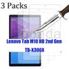 Защитное стекло для экрана Lenovo Tab M10 HD (2-е поколение) 10.1" TB-X306F TB-X306X планшет защитная пленка из закаленного стекла