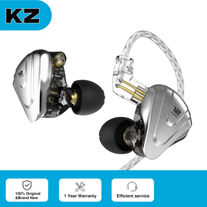KZ ZSX Наушники 1DD 5BA Гибридные Внутриканальные HIFI Металлические Наушники Музыка Спорт IEM