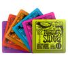 [Authentic] ERNIE BALL 4003 Slinky Coasters, Set of 6, Green, Pink, Blue, Orange, Red, and Purple