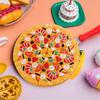 Игрушка для ролевых игр Игрушечная пицца Разрезаемая Кухонная игрушка с едой для