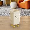 Creative Trash Can Cute Garbage Bin Dustbin Wastebasket for Living Room Study Kitchen