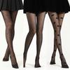 200 Catty Large Jacquard Black Silk Love Polka Dot Anti-Snag Stockings