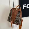 Модная высококачественная дизайнерская сумка с леопардовым принтом, женская легкая роскошная сумка на двойной молнии