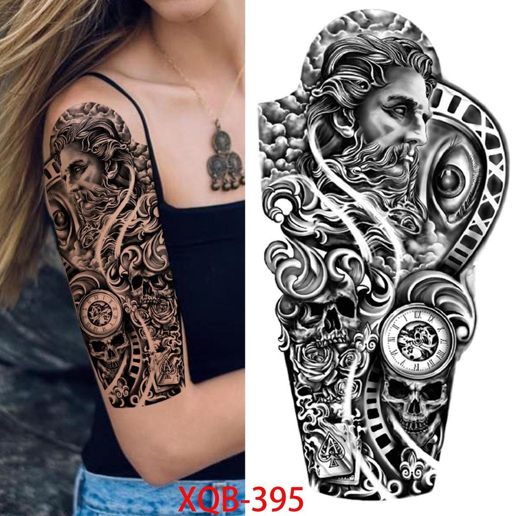 НОВЫЕ Татуировки Временные Водонепроницаемые Татуировки Наклейки Цветы Розы Татуировки Тела Искусство Руки Татуировки Волк Тигр Лев Грудь Татуировки Ноги Для Взрослых