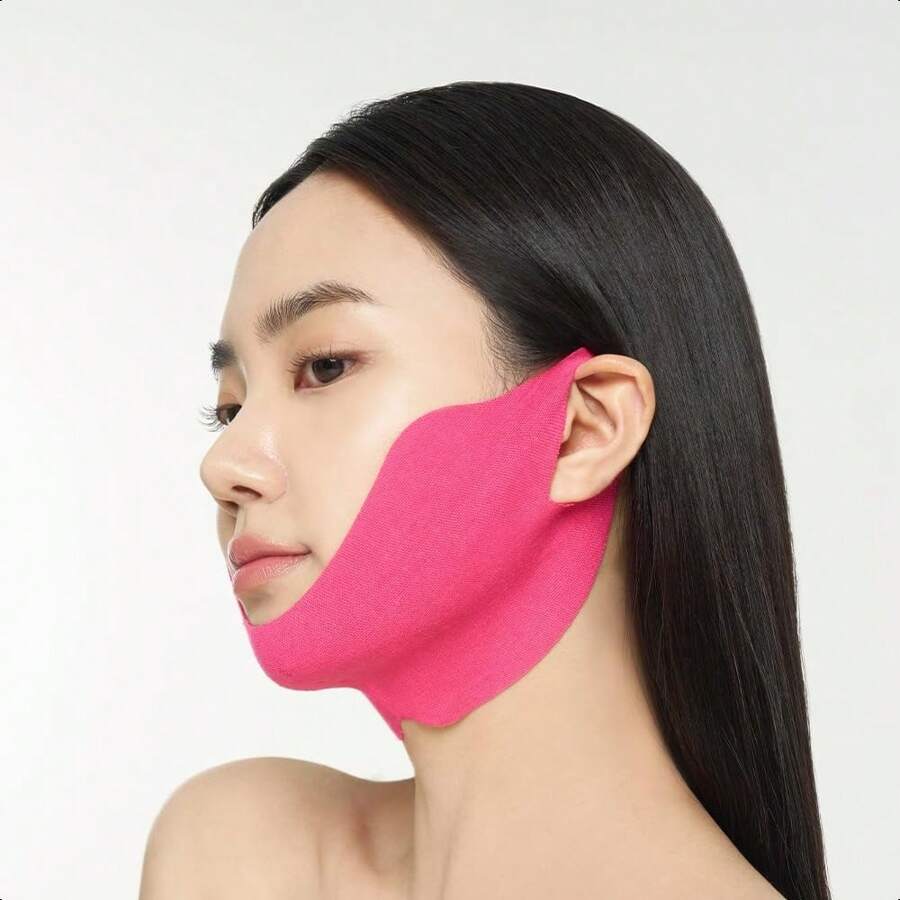 Маска Avajar Perfect V Lifting Premium Plus (5шт)– Повязка для похудения лица для подбородка и линии челюсти – Патч для уменьшения двойного подбородка