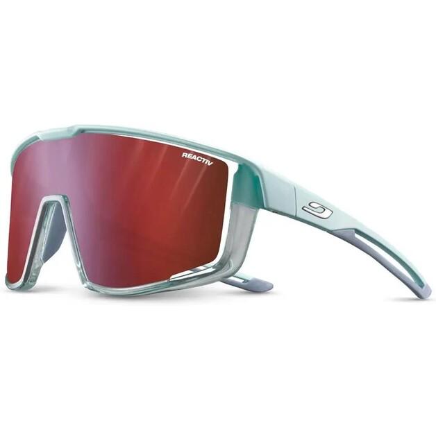 Очки спортивные фотохромные Julbo Fury голубые с красными линзами