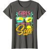 Funny Summer Beach Vacation Girls Just Wanna Have Sun T-Shirt Graphic T Shirts Cotton Daily Four Seasons Tees Shirts