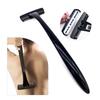 Men Back Razor Shaver Groomer Full Body Leg Hair Removal Trimmer Set Long Handle with 13 Blades