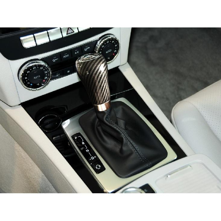 Крышка ручки переключения передач в стиле углеродного волокна, наклейка ABS для Mercedes Benz W204 W212 ACEG GLS
