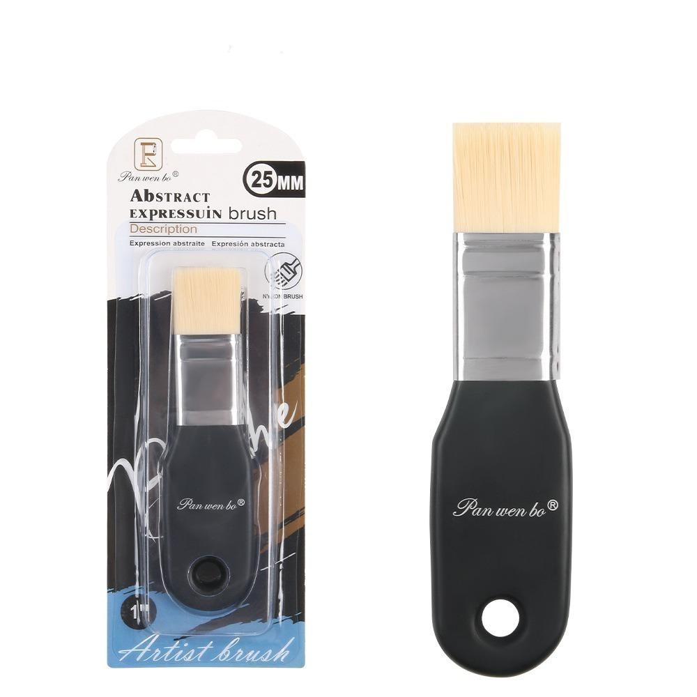 Wooden Handle Painting Brushes Nylon Hair Scrubbing Brush Gifts Paint Brushes  Art Supplies