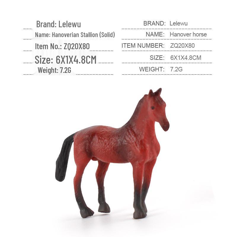 Набор миниатюрных моделей сельскохозяйственных животных для трансграничной торговли: Куры, Утки, Гуси, Коровы и другие