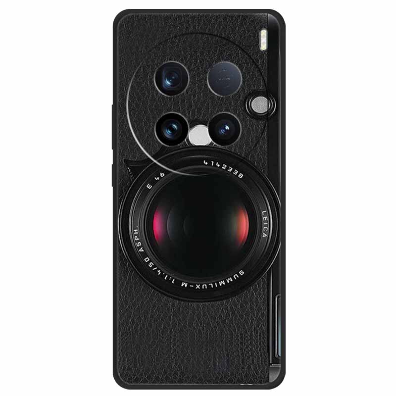 Чехол для Vivo X100 Ultra Мягкий Силикон Сова Кошка Модный Задний Чехол Для X100 Pro 5G Чехлы С Принтом Милый Ударопрочный X100 Ultra Pro