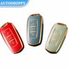 Чехол для смарт-ключа из ТПУ для автомобиля, брелок для Geely Atlas Boyue NL3 EX7 SUV GT GC9 Emgrand X7 Borui, автодержатель, аксессуары