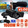 16MP Professional 1080P HD Camcorder Video Camera Night Vision  IPS HD Camera 18X Digital Zoom Camera With Mic 2.4 Inches