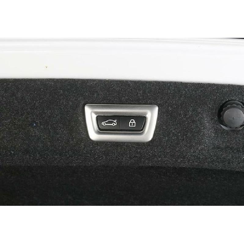 For BMW X3 G01 X4 2018- Silver Steel Tailgate Rear Door Button Cover Trim 1X