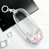 Clear Figure Display Bag with Metal Buckle Waterproof PVC Zipper Dustproof Portable OB11 BJD Doll Carrying Case Hanging Storage Bag